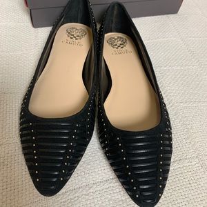 Vince Camuto Black Flats size 11/ eu 41